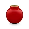 Discount Pip Studio Runde Mini Vase 10 Cm Rot