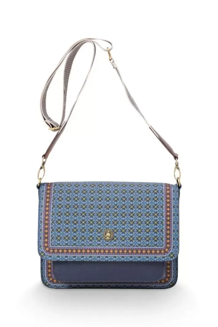 New Pip Studio Schultertasche Clover Blau