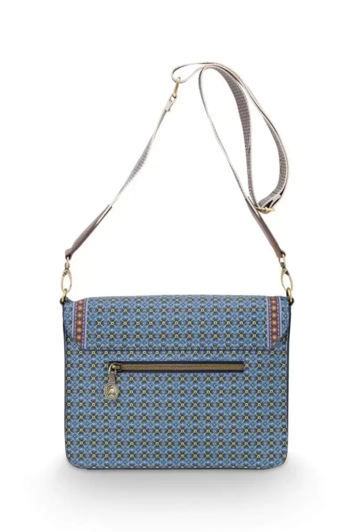New Pip Studio Schultertasche Clover Blau