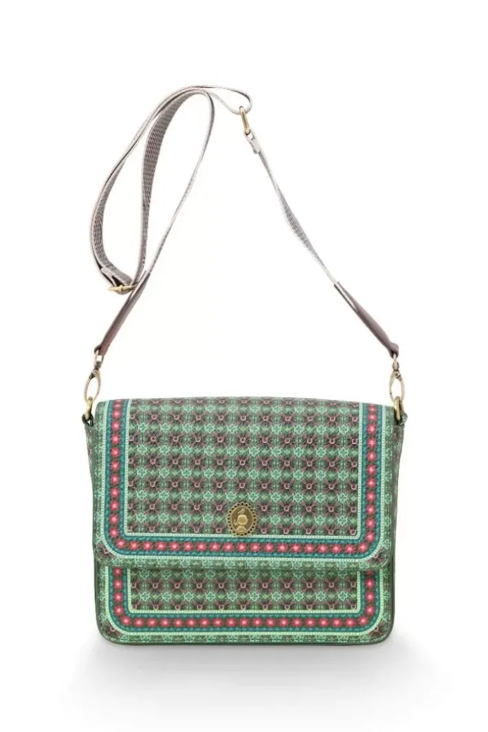 Outlet Pip Studio Schultertasche Klein Clover Grun