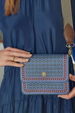 New Pip Studio Schultertasche Klein Clover Blau