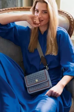 New Pip Studio Schultertasche Klein Clover Blau