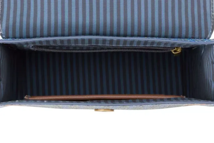 New Pip Studio Schultertasche Klein Clover Blau