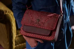 Discount Pip Studio Schultertasche Kyoto Festival Dunkel Rosa