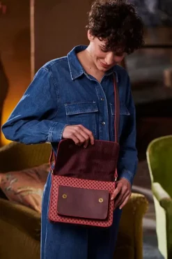 Discount Pip Studio Schultertasche Kyoto Festival Dunkel Rosa