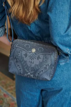 Clearance Pip Studio Schultertasche Medium Kyoto Festival Blau