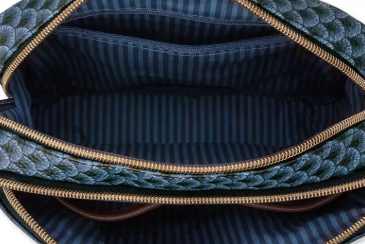 Clearance Pip Studio Schultertasche Medium Kyoto Festival Blau