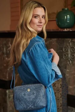 Clearance Pip Studio Schultertasche Medium Kyoto Festival Blau