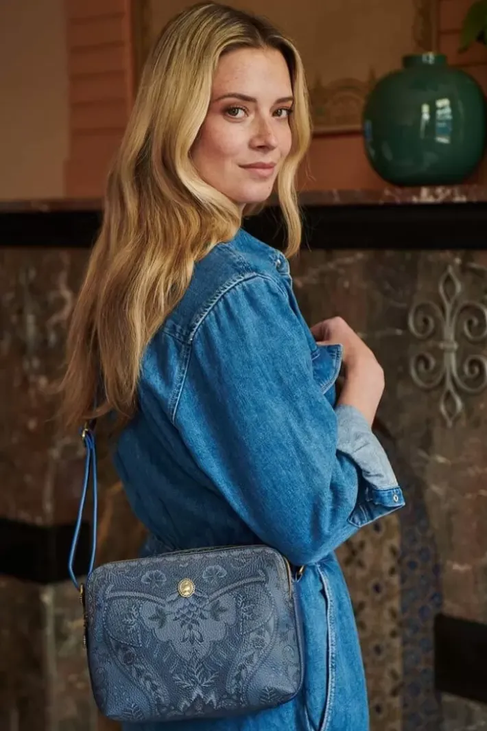 Clearance Pip Studio Schultertasche Medium Kyoto Festival Blau