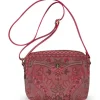 Discount Pip Studio Schultertasche Medium Kyoto Festival Dunkel Rosa