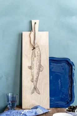 Discount Pip Studio Servierbrett Rechteckig Holz Hering Khaki