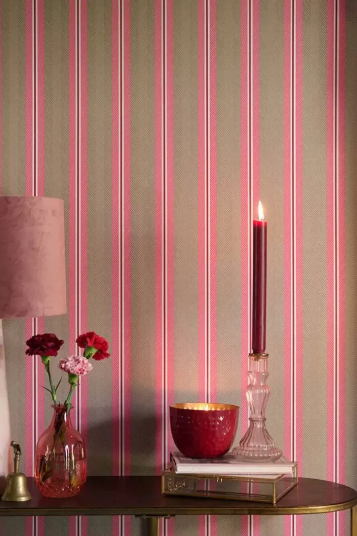 Best Pip Studio Set/3 Vasen Glas M Rosa