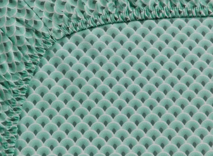 Clearance Pip Studio Spannbettlaken Suki Grun