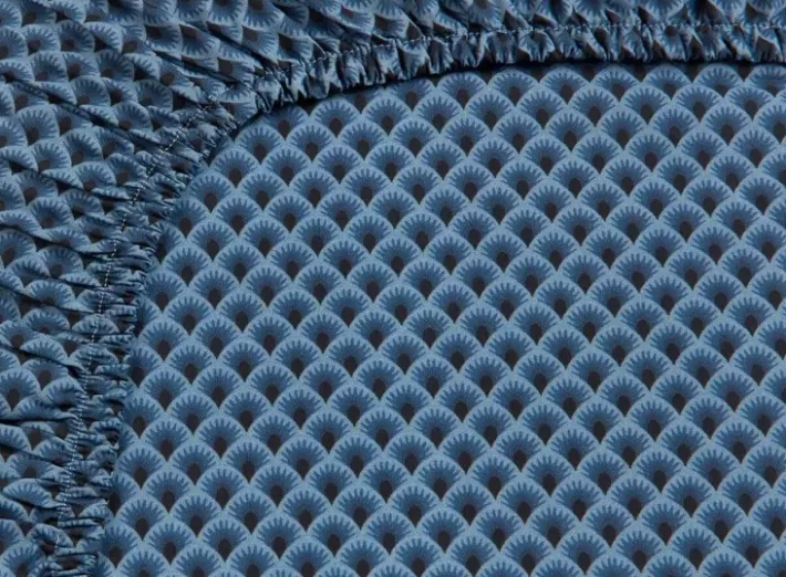 Outlet Pip Studio Spannbettlaken Suki Dunkel Blau