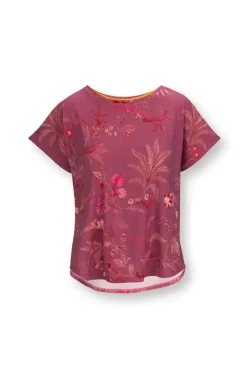 Outlet Pip Studio Sport Top Kurze Armel Isola Rosa
