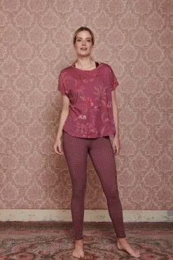 Outlet Pip Studio Sport Top Kurze Armel Isola Rosa