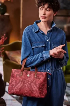 Discount Pip Studio Tasche Klein Kyoto Festival Dunkel Rosa