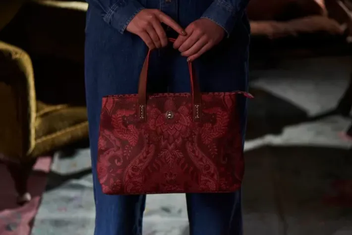 Discount Pip Studio Tasche Klein Kyoto Festival Dunkel Rosa