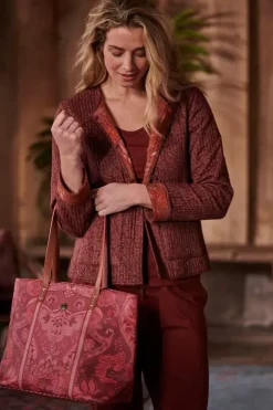 Sale Pip Studio Tasche Medium Kyoto Festival Dunkel Rosa