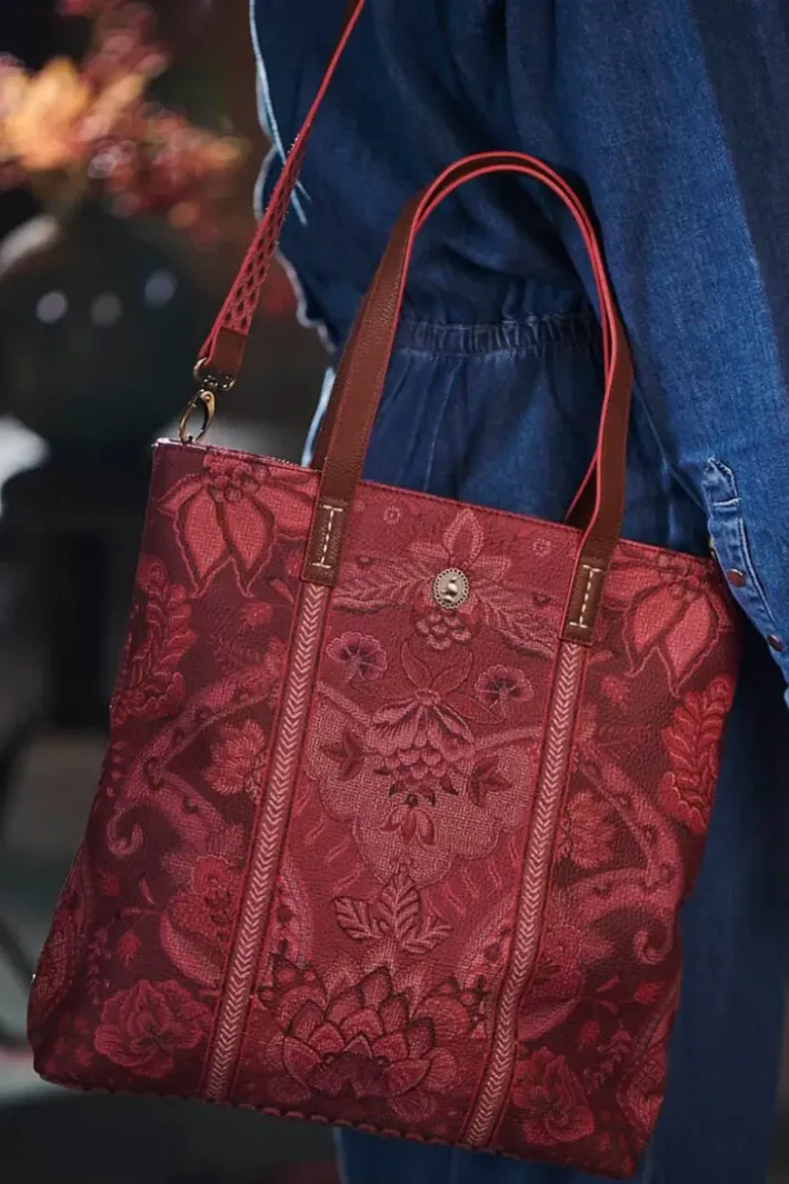 New Pip Studio Tasche Rechteckig Kyoto Festival Dunkel Rosa