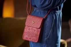 Outlet Pip Studio Telefontasche Kyoto Festival Dunkel Rosa