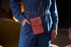 Hot Pip Studio Telefontasche Suki Rosa