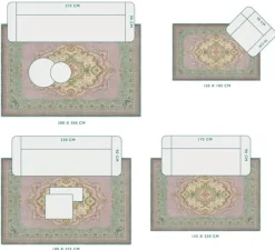 Sale Pip Studio Teppich Majorelle By Pip Lila/Grun