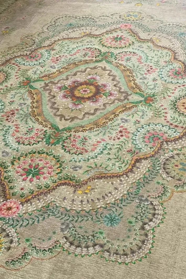 Online Pip Studio Teppich Majorelle By Pip Pastell Khaki