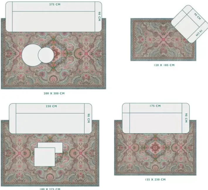 Pip Studio Teppich Moon Delight By Pip Hell Khaki