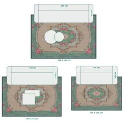 Best Pip Studio Teppich Pip Chique Grun