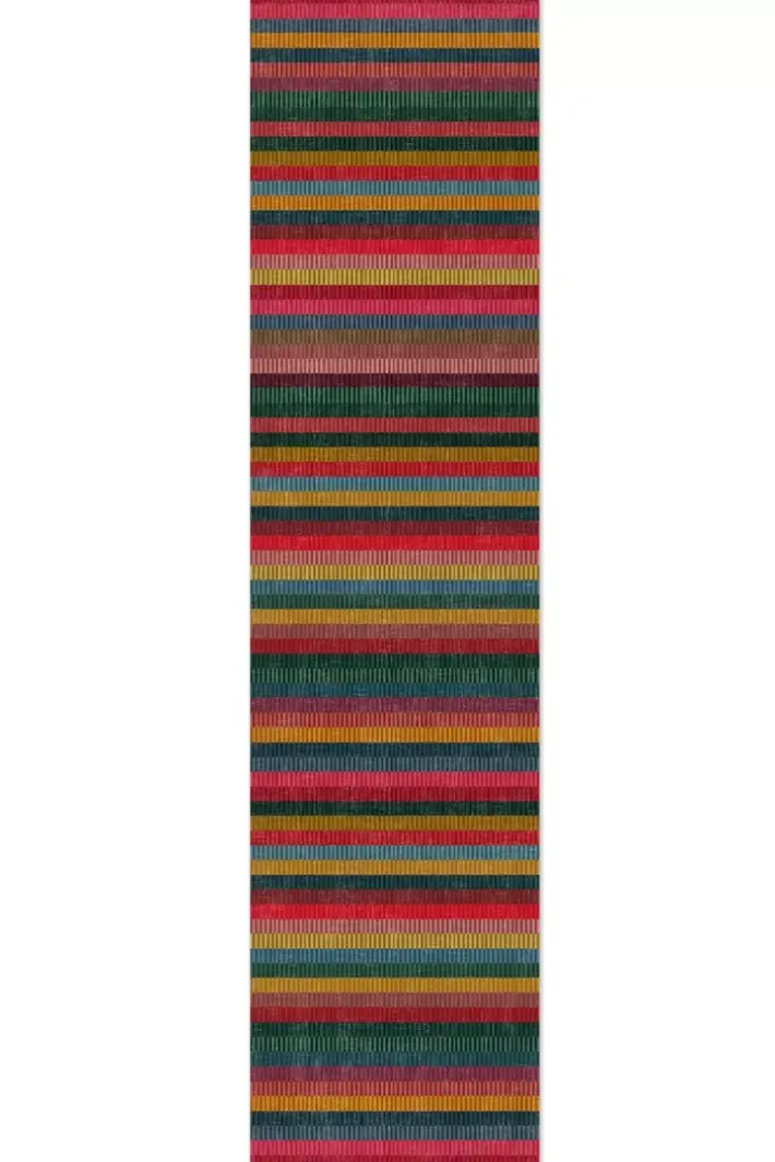 Discount Pip Studio Teppichlaufer Jacquard Stripes By Pip Multi
