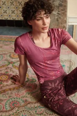 Clearance Pip Studio Top Kurze Armel Isola Rosa