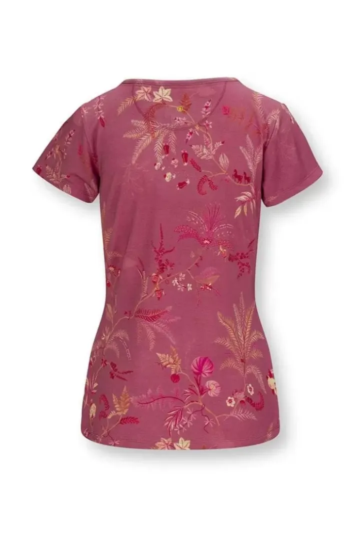 Clearance Pip Studio Top Kurze Armel Isola Rosa