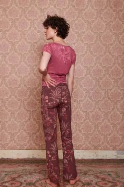 Clearance Pip Studio Top Kurze Armel Isola Rosa