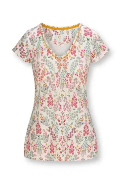 New Pip Studio Top Kurze Armel Primavera Weis