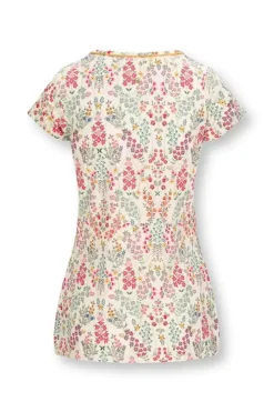 New Pip Studio Top Kurze Armel Primavera Weis