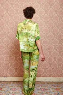 Clearance Pip Studio Top Kurze Armel Toscana Grun