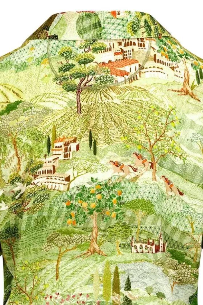 Clearance Pip Studio Top Kurze Armel Toscana Grun