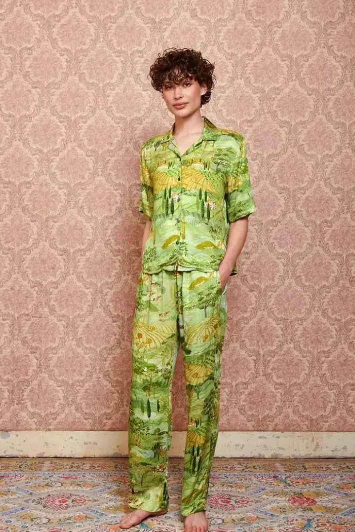 Clearance Pip Studio Top Kurze Armel Toscana Grun