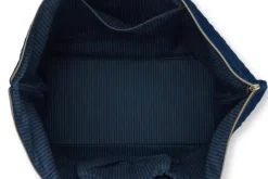 Hot Pip Studio Tragetasche Samt Quiltey Days Blau