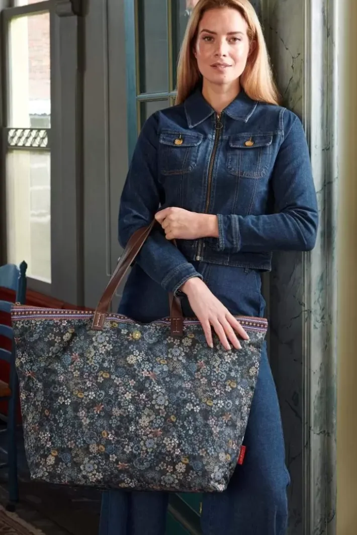 Best Pip Studio Tragetasche Tutti I Fiori Blau