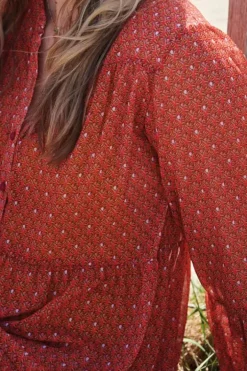 Discount Pip Studio Tunic Ajour Rosa