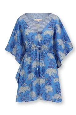 Outlet Pip Studio Tunic Flora Firenze Kobalt Blau