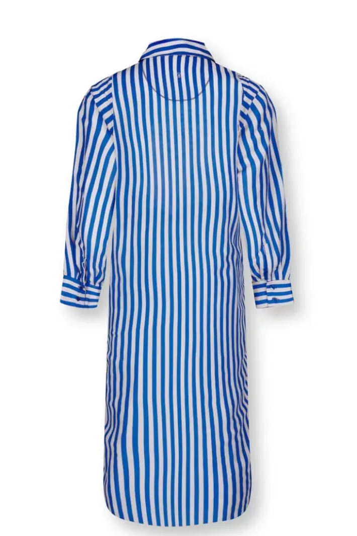 Online Pip Studio Tunic Sumo Stripe Blau