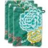 Discount Pip Studio Waschlappen Set/3 Good Evening 16X22 Cm Grun