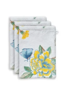 Clearance Pip Studio Waschlappen Set/3 Good Evening 16X22 Cm Weis