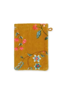 Online Pip Studio Waschlappen Set/3 Les Fleurs 16X22 Cm Gelb