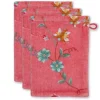 Clearance Pip Studio Waschlappen Set/3 Les Fleurs 16X22 Cm Rosa