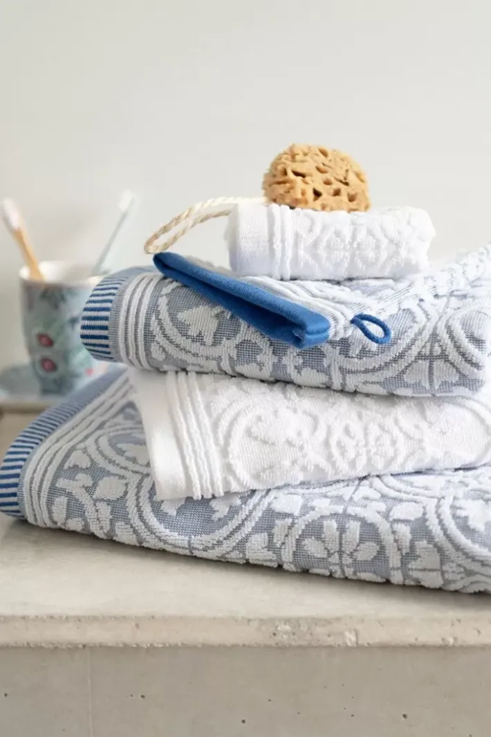 Online Pip Studio Waschlappen Set/3 Tile De Pip 16X22 Cm Blau