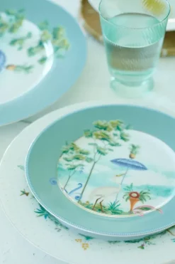 Clearance Pip Studio Wasserglas Twisted Blau